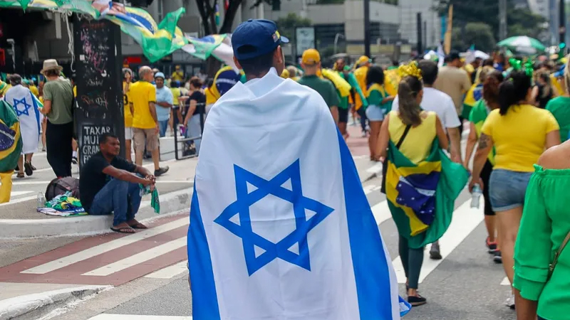 Attendees of pro-Bolsonaro rally support Israel, deny Lula’s electoral victory