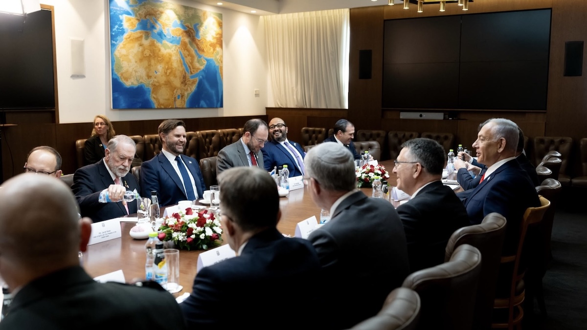 US Vice President JD Vance in Israel
