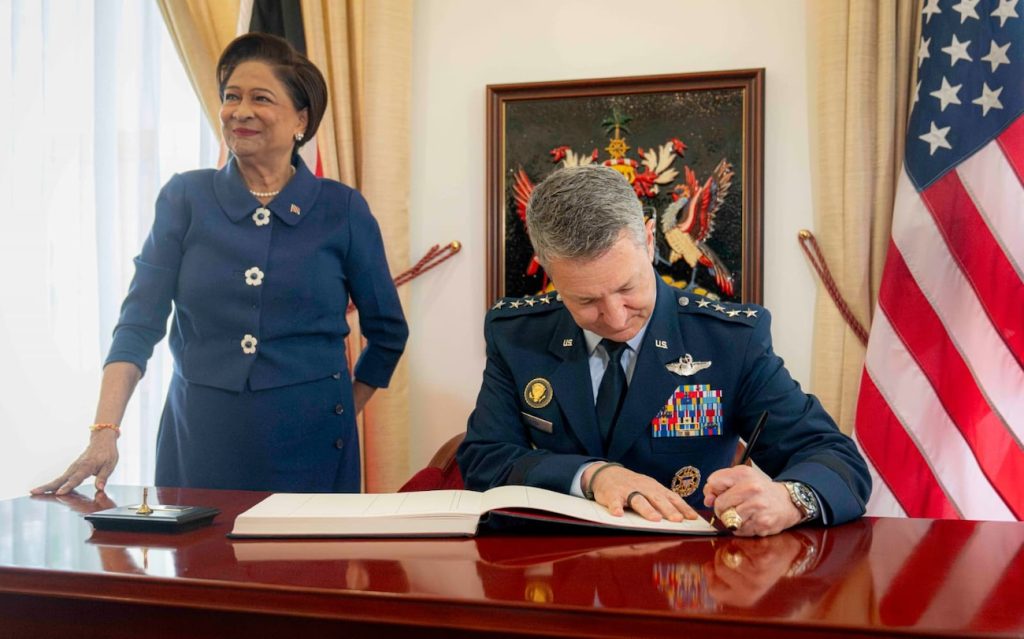 Kamla Persad-Bissessar Dan Caine