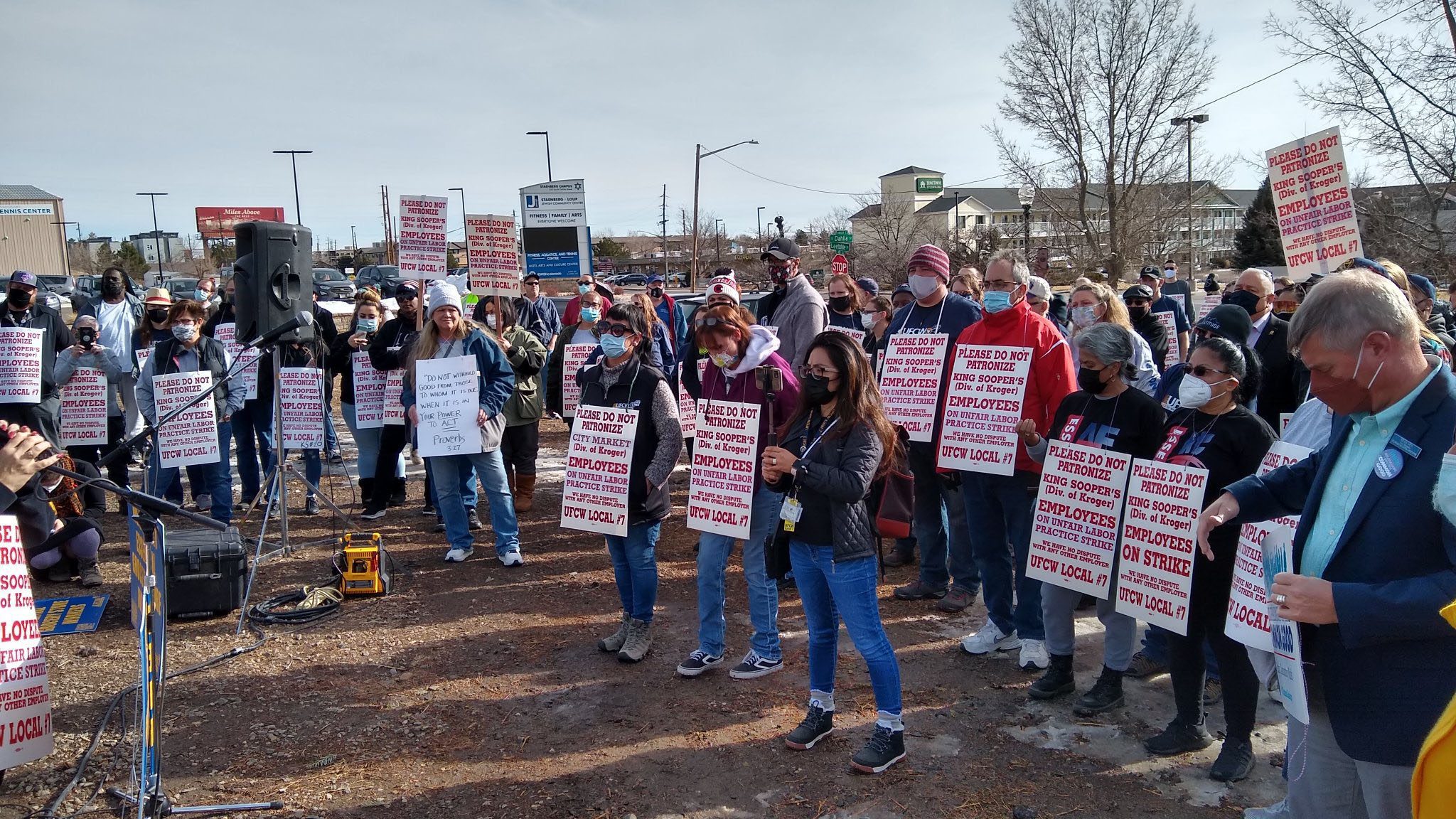 Striking Kroger workers in Colorado take on industry giant