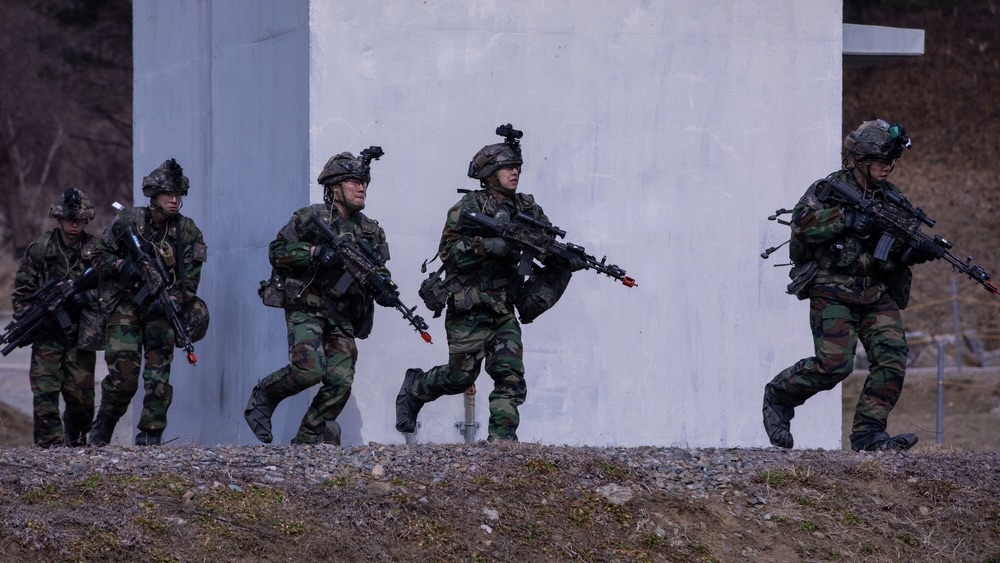Movements across the world call for an end to all US military exercises on the Korean peninsula