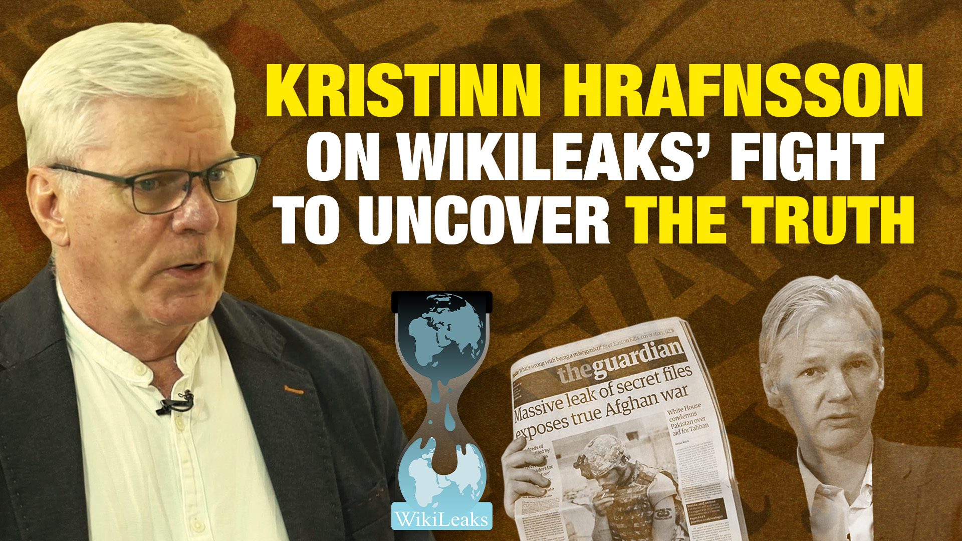 Kristinn Hrafnsson of Wikileaks on press freedom and Julian Assange