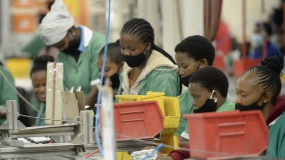 Textile workers in Lesotho