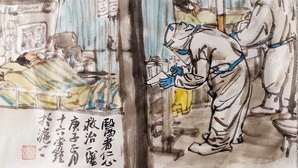 Painting an epidemic: An interview with Li Zhong (李钟)