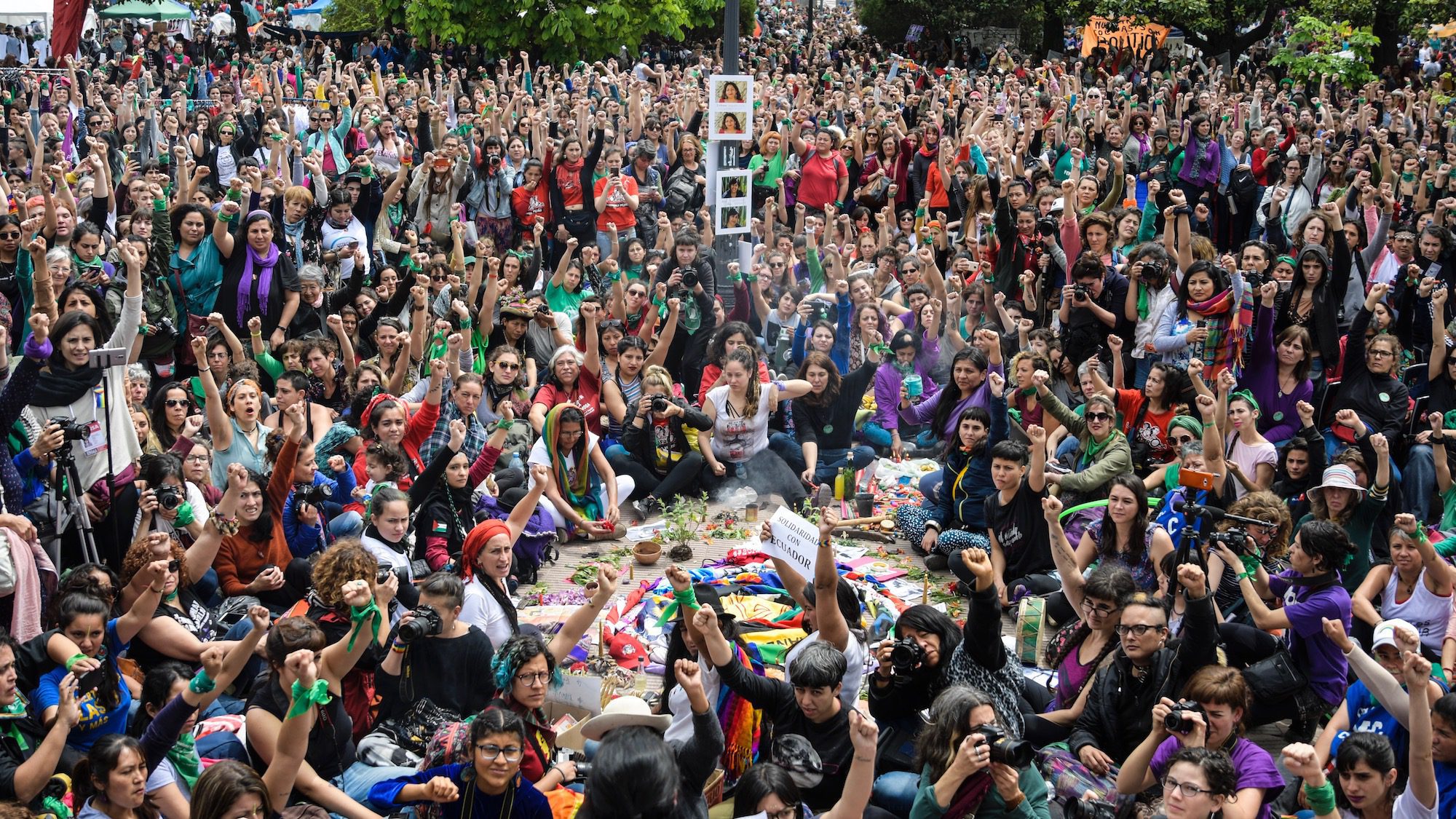 Over 500,000 women, queers and gender dissidents participated in historic encounter