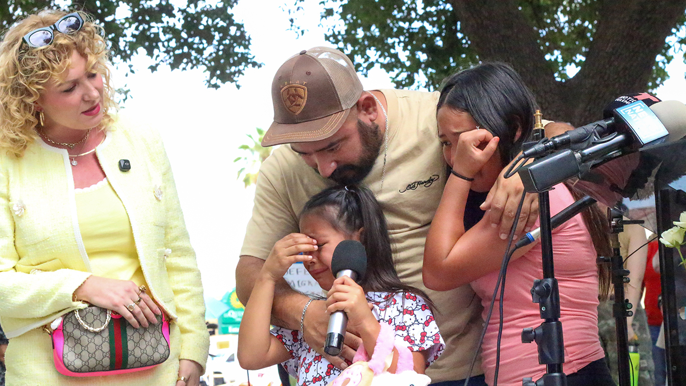 “ICE set a trap”: Immigrant rights activists push back against arrests at immigration courts
