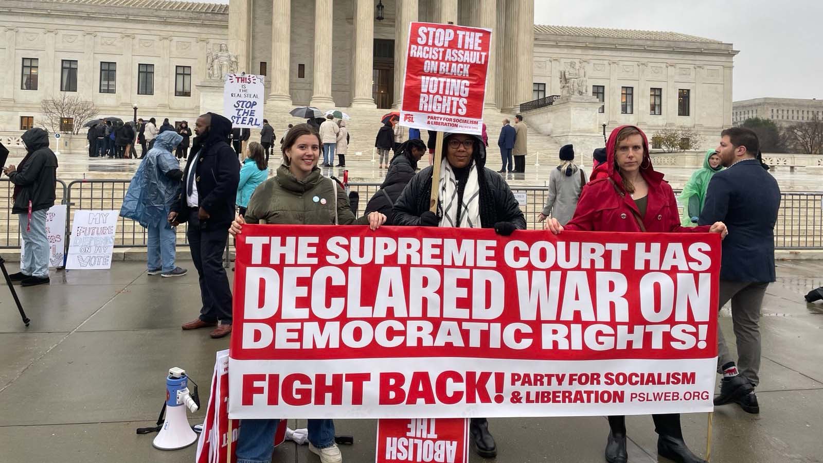 Next on the US Supreme Court chopping block: democracy