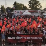 Anti-NATO protest Istanbul, Turkiye