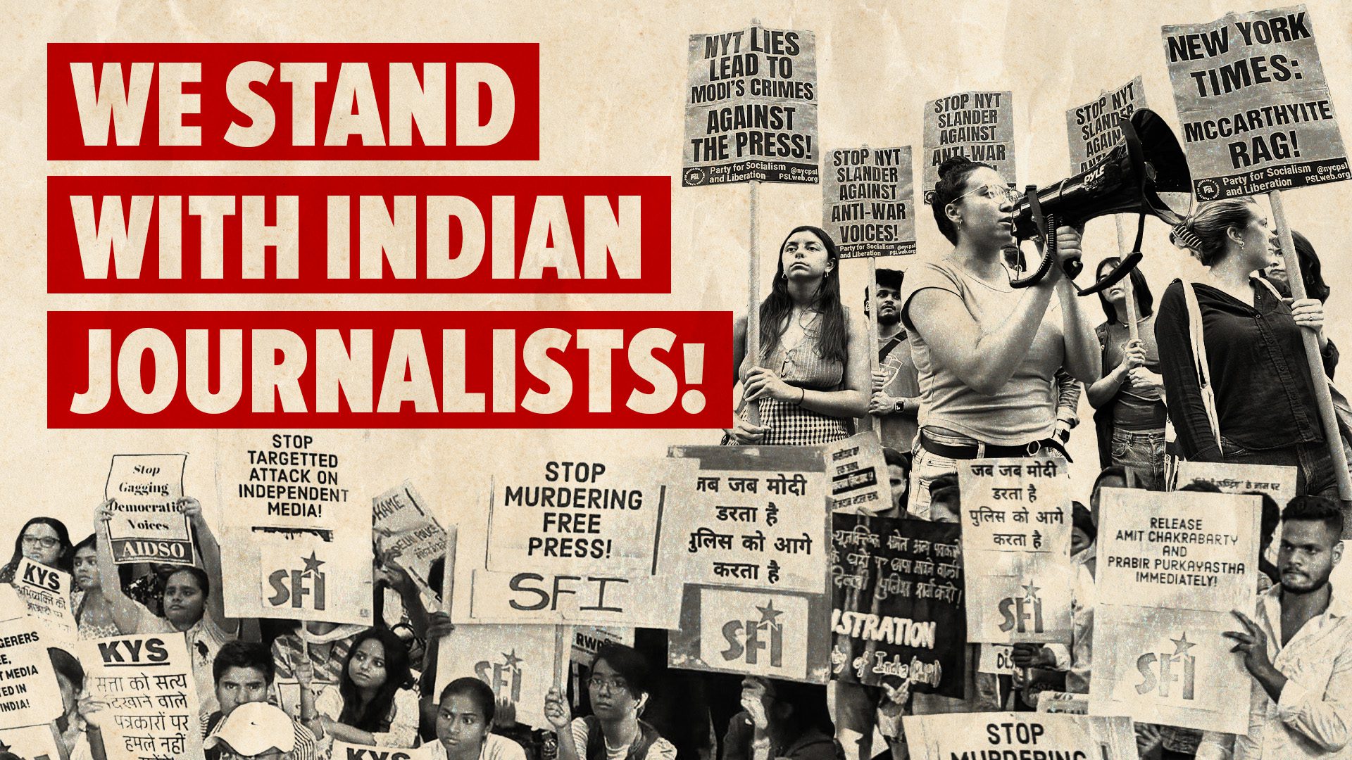 430+ journalists, political leaders, artists, and academics sign statement in support of Newsclick