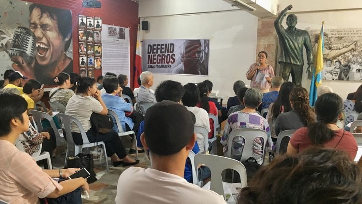 negros against duterte govt