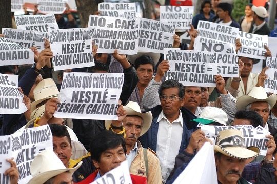 Mexican coffee farmers reject government’s deal with Nestlé