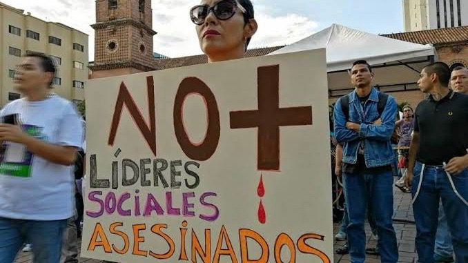 Assassination of social activists continues in Colombia despite lockdown