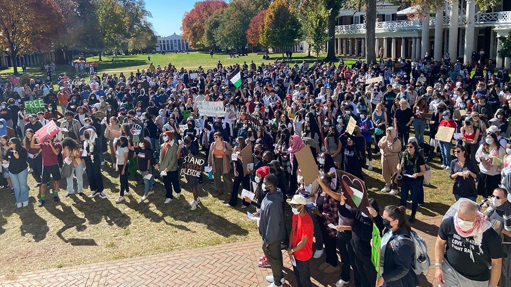University students across the US walk out of classes for Gaza