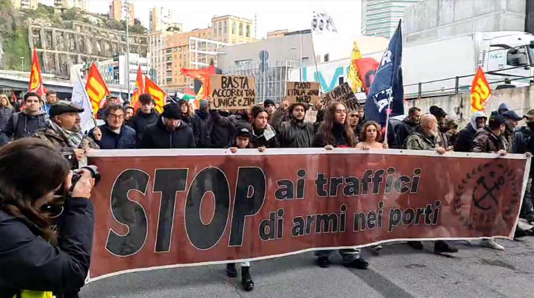Palestine solidarity activists stage strategic shut downs in Italy