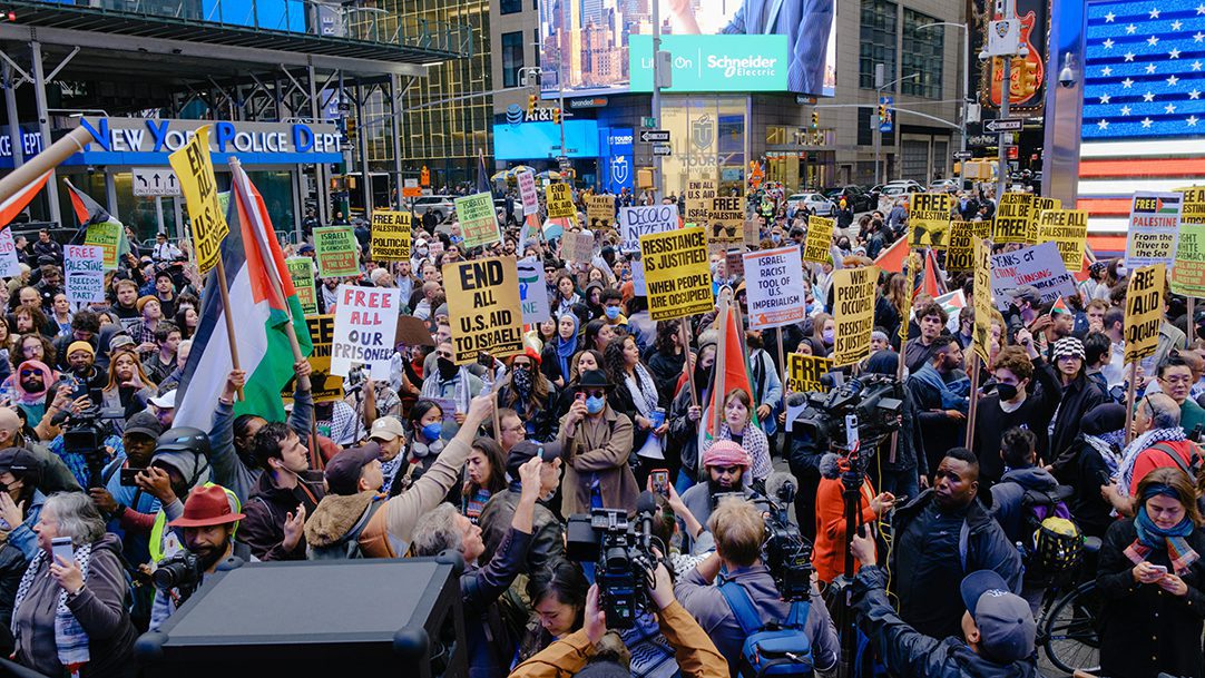 The world stands with the Palestinian struggle