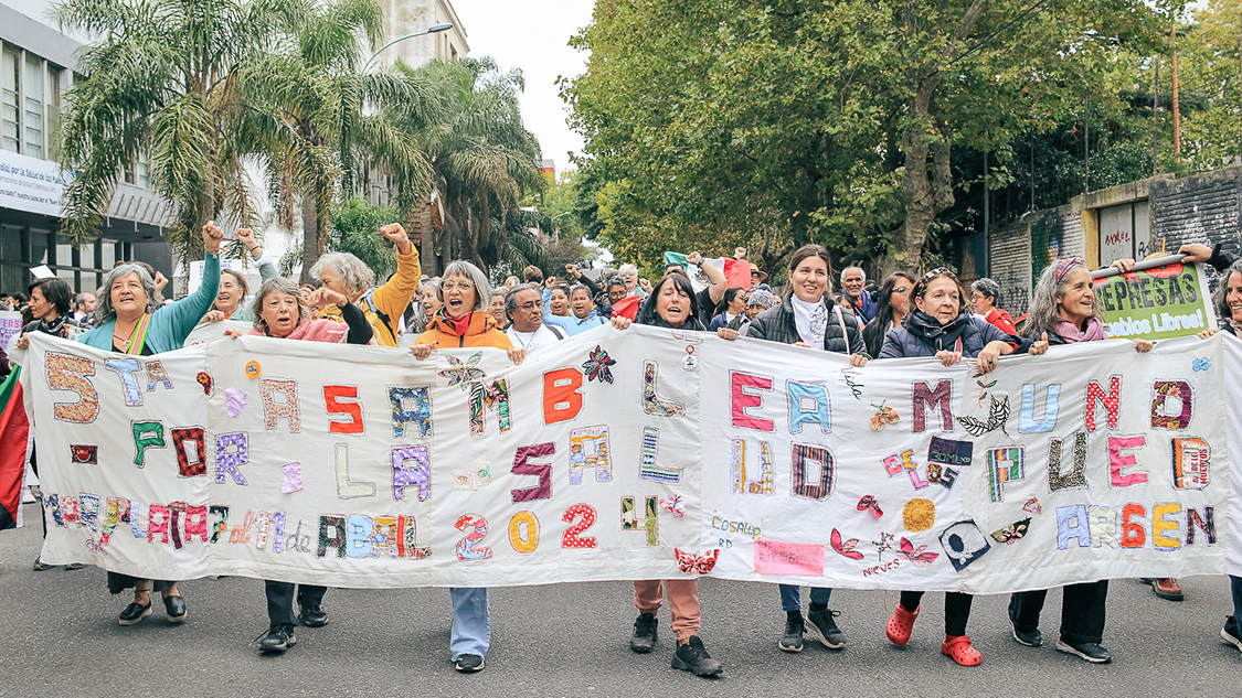 El Movimiento Mundial por la Salud de los Pueblos reclama un nuevo orden internacional en lo económico, político y lo social