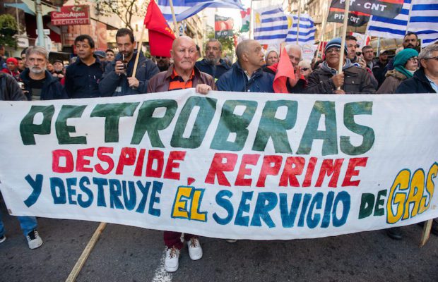 Uruguayan gas workers begin an indefinite general strike