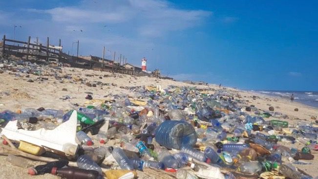 Plastic waste
