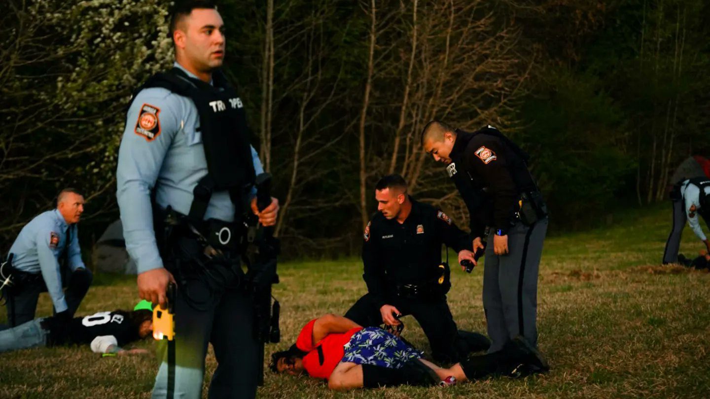 Protesters charged with terrorism in Atlanta