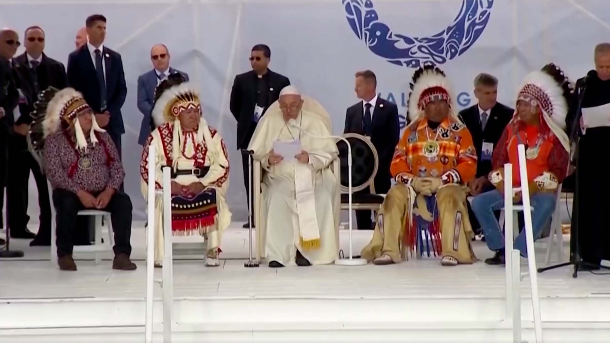 “I am deeply sorry”: Pope Francis apologizes for the Church’s support of Canadian residential schools