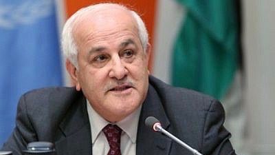 Riyad Mansour Palestine UN