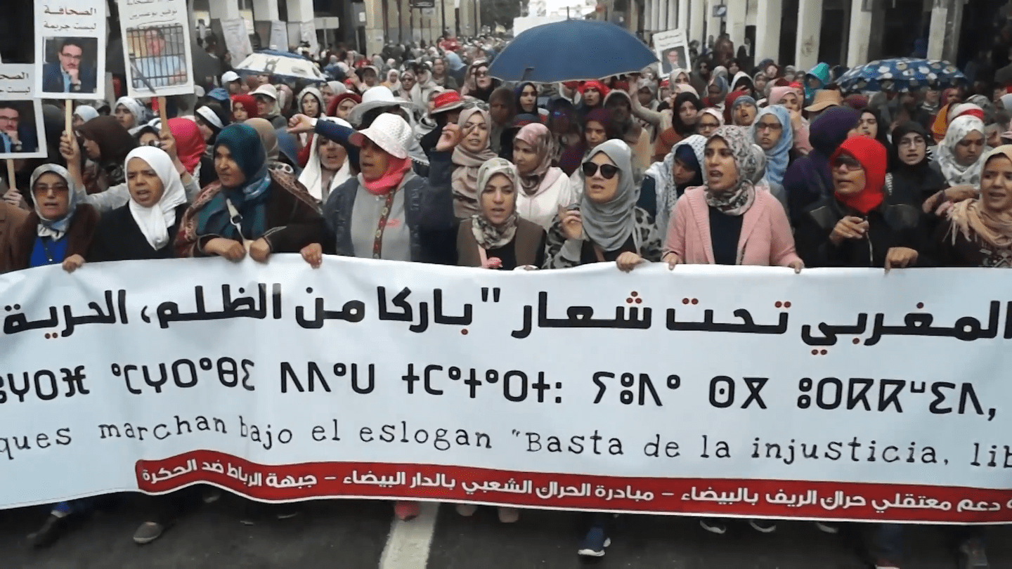 “Long live the Rif”: thousands demand release of Moroccan political prisoners