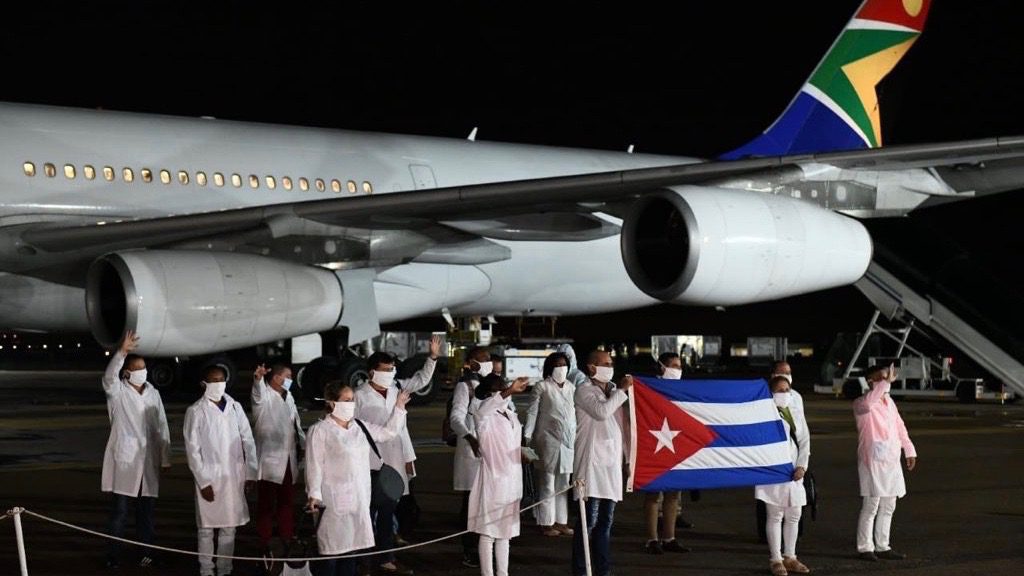 Cuban doctors arrive to South Africa
