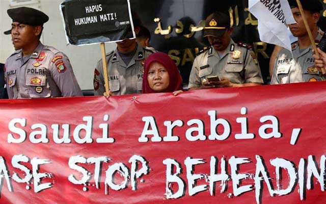 Execution of Filipino woman points to Saudi Arabia’s appalling record on work conditions, executions