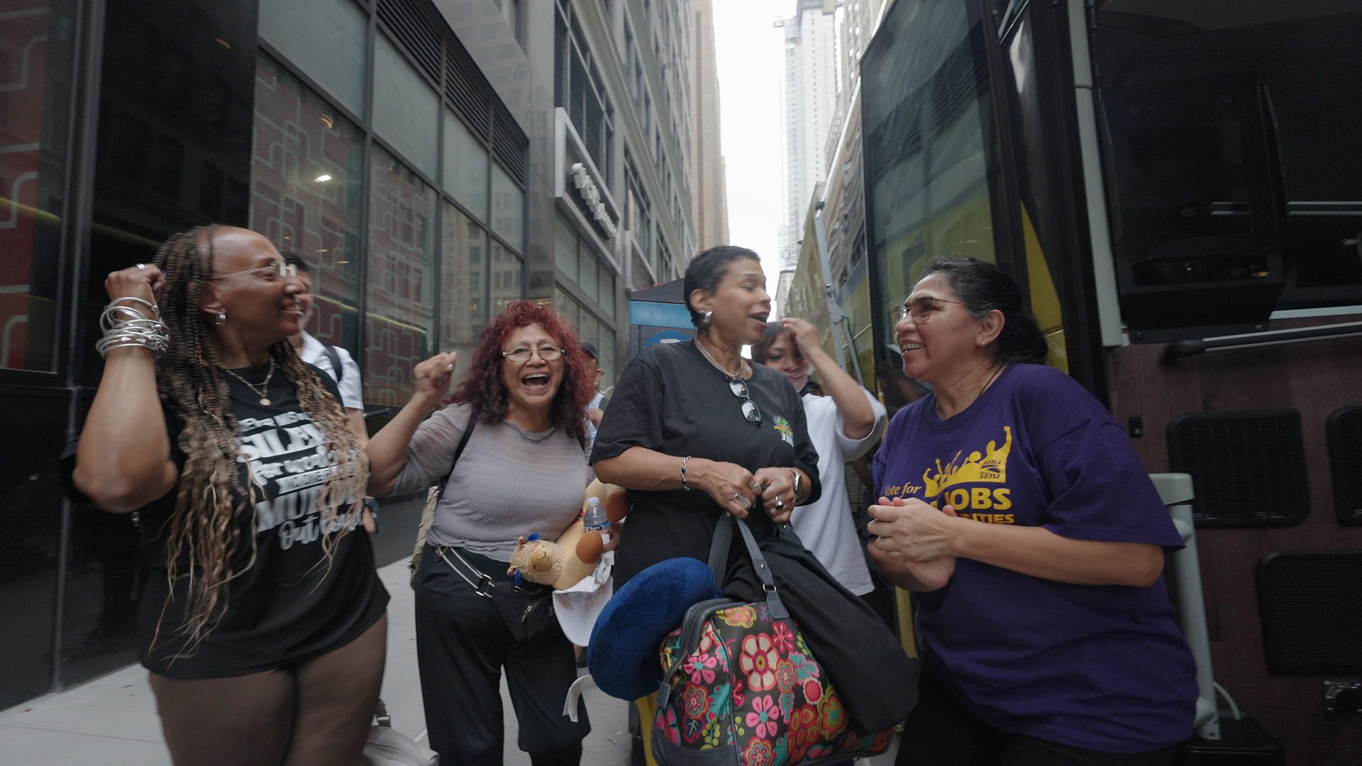 Organized workers kick off “Justice Journey” to protest Trump’s ICE detention centers