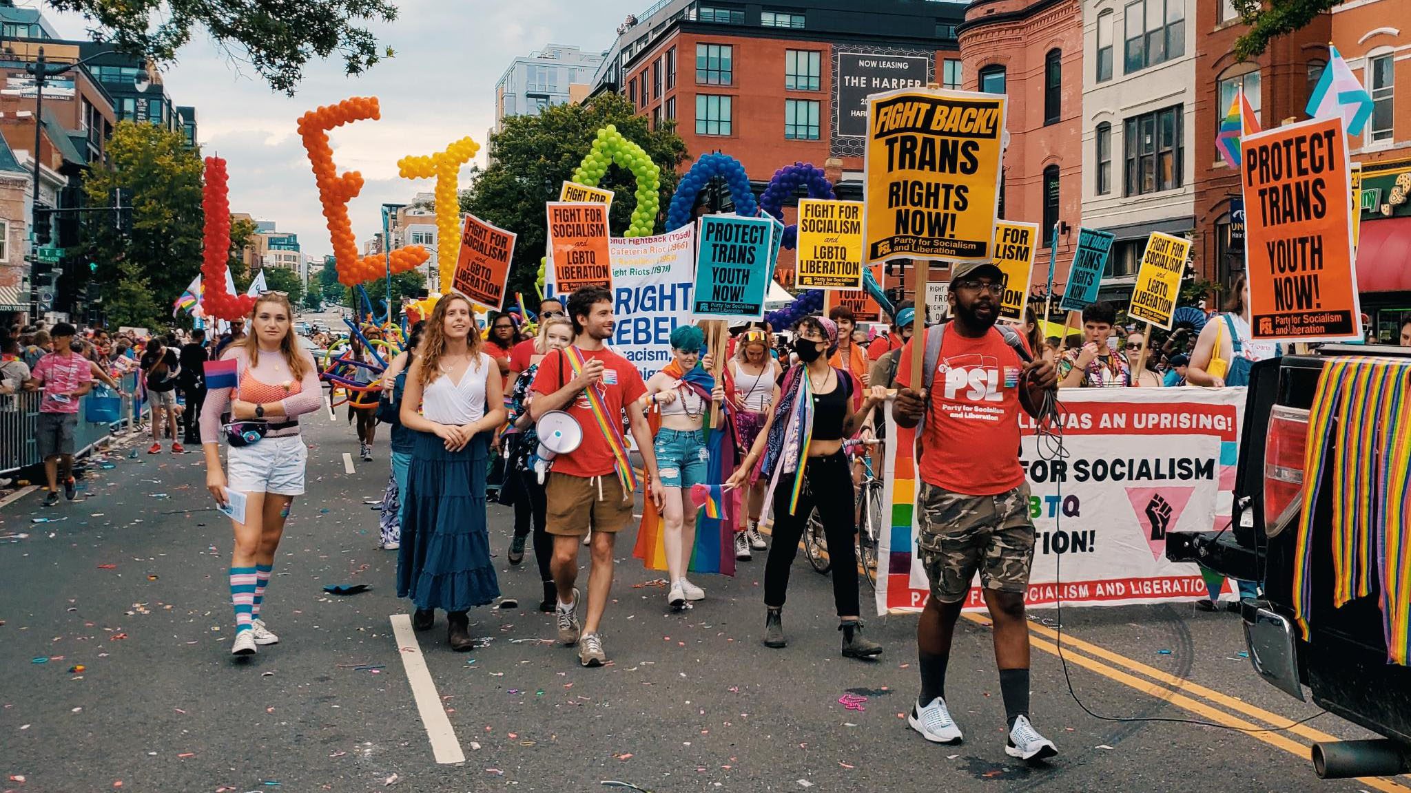 The unity of our movements terrifies them: Pride and right-wing backlash against LGBTQ people