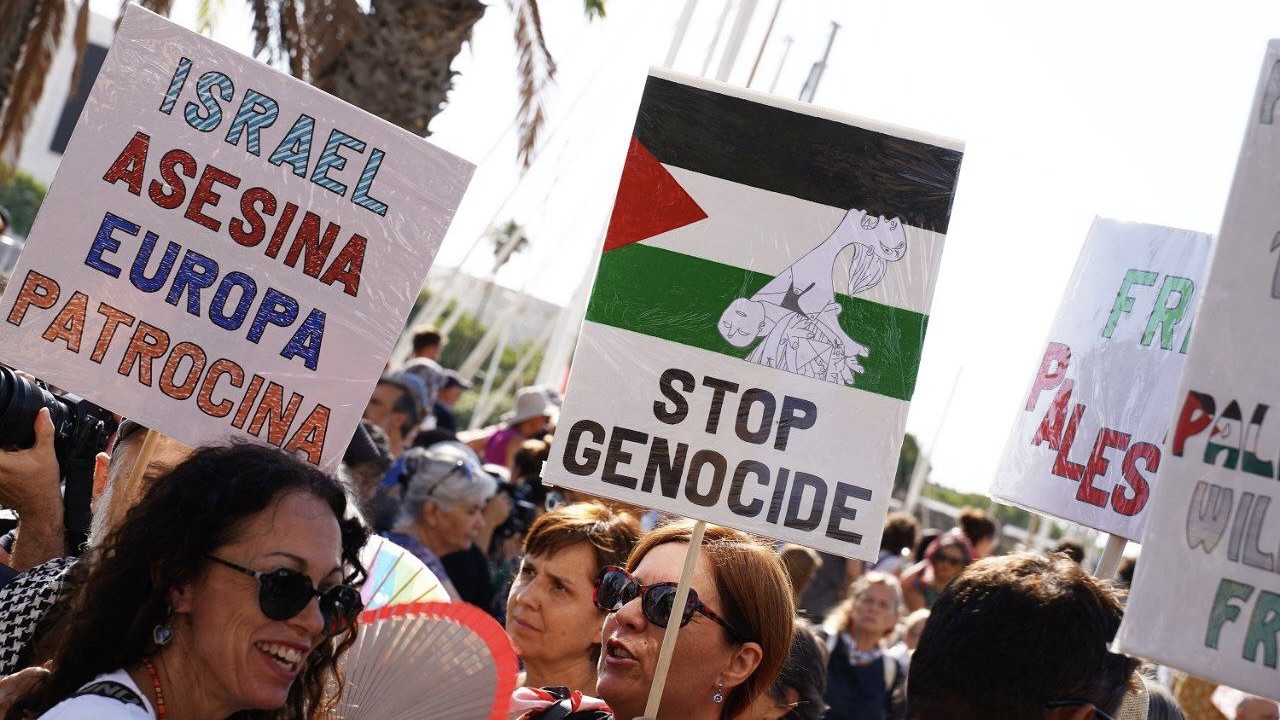Departure of Freedom Flotilla