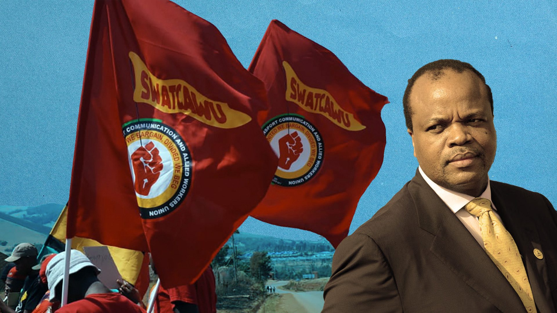 King Mswati’s forces in Swaziland attack public transport workers during strike action