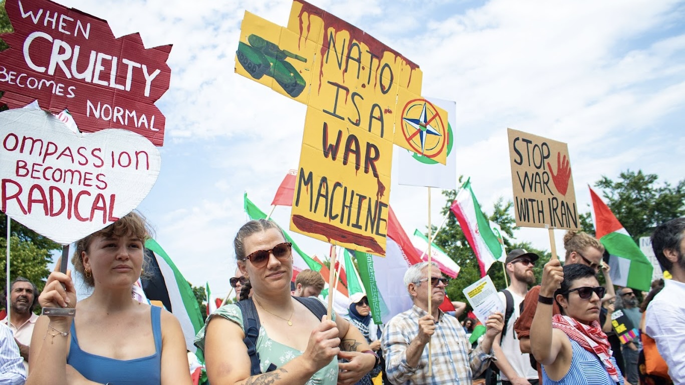 Thousands protest in The Hague ahead of NATO summit