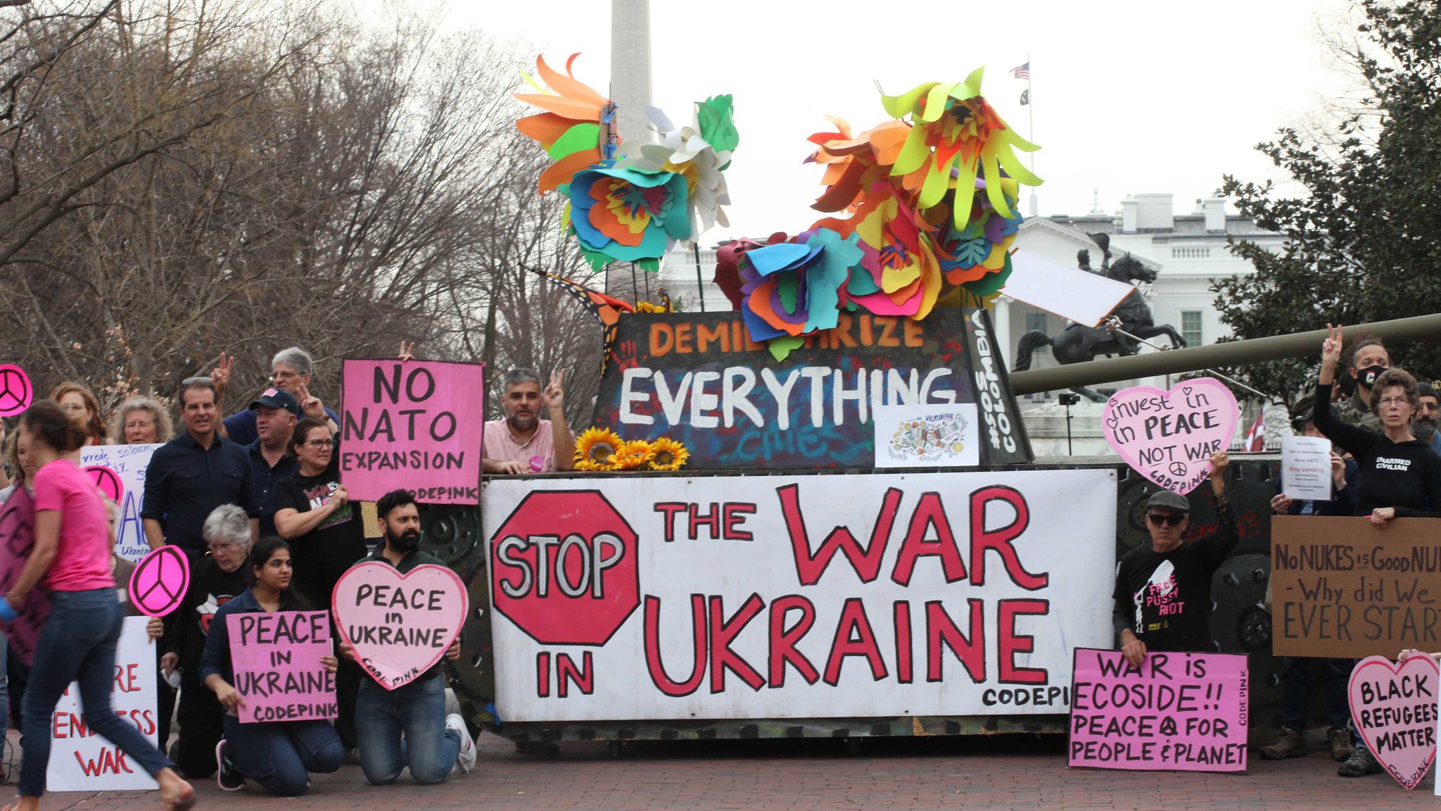Anti-war activists host event in New York to discuss urgent steps for peace in Ukraine