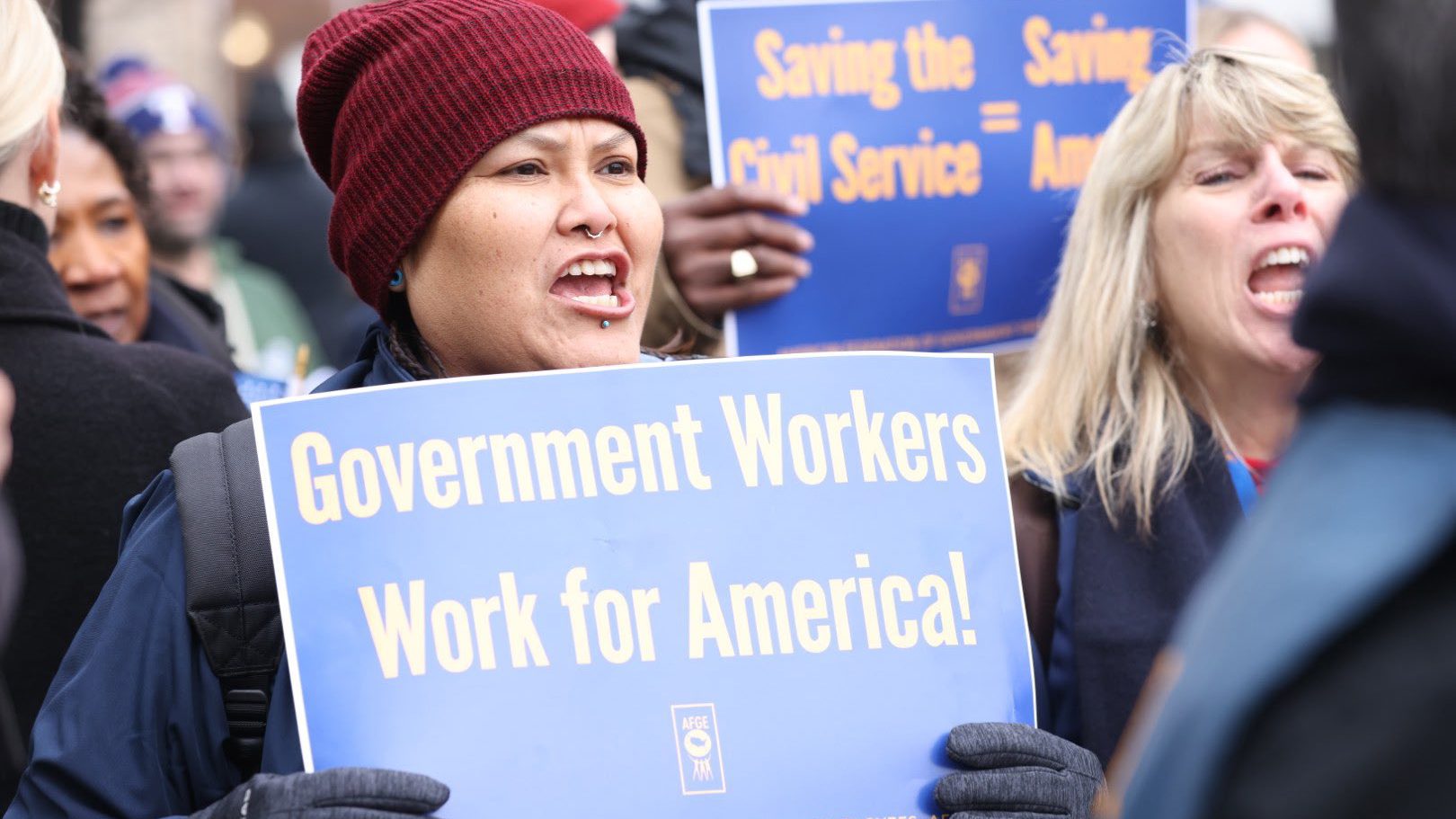 Trump ends collective bargaining rights for nearly one million in “retaliatory” attack, say unions