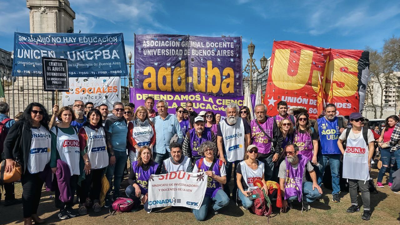 Students, professors, and admin workers call for resistance against Milei’s attacks on public universities