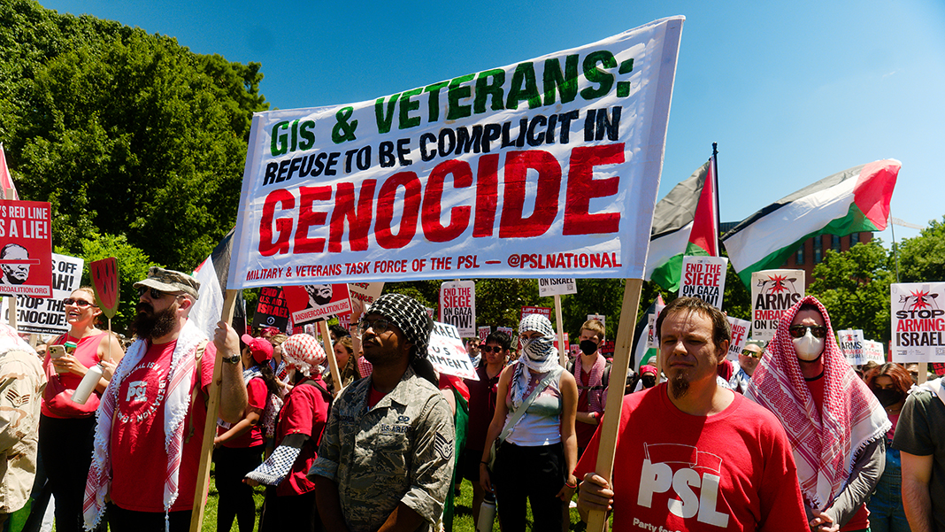 Current and former US military personnel build a movement for Palestine within their ranks