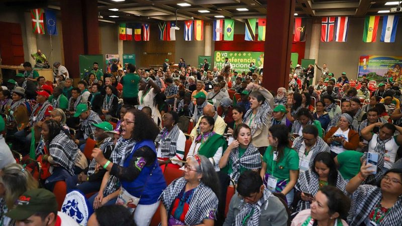 “Food sovereignty guarantees a future”: International conference of La Via Campesina begins in Colombia