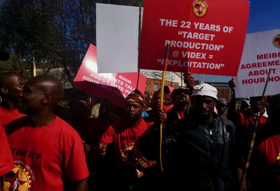 South African company Videx bows to workers’ pressure