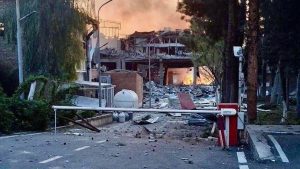 Pasteur Institute Iran attacks. Photo: Iran MFA