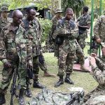 US Troops and Ghanaian troops training
