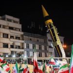 IRGC missile during mass rally Tehran (1)
