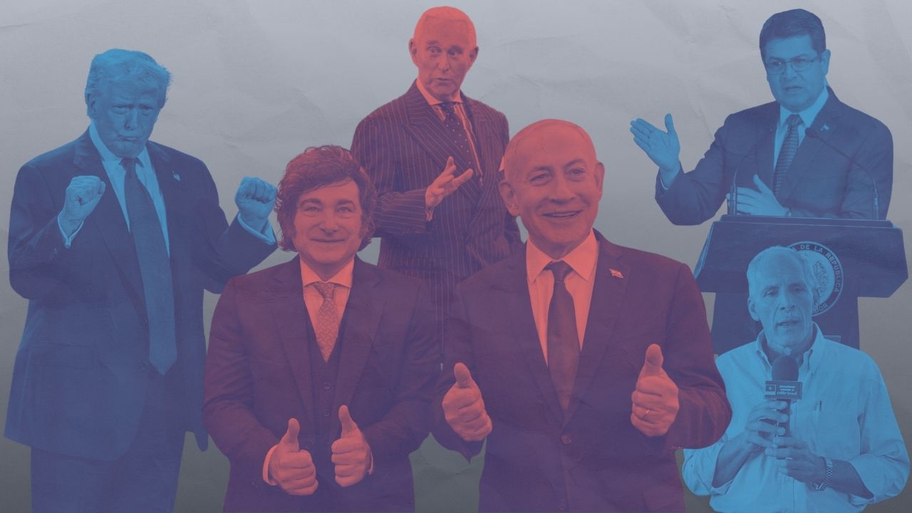 Milei Trump Netanyahu Asfura JOH Stone