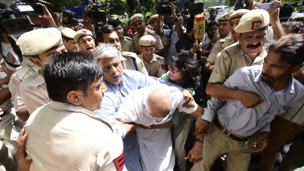 Vijoo MA Baby CPIM kerala raid 2