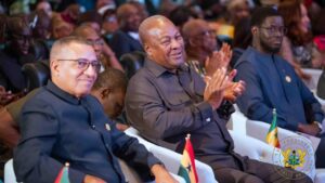 Delegates and African heads of state attend reparations conference in Ghana
