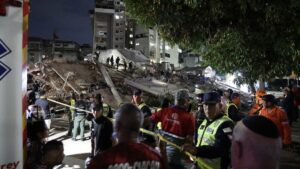 Rescue efforts in Caracas, venezuela