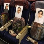 Images of the massacred Minab school children