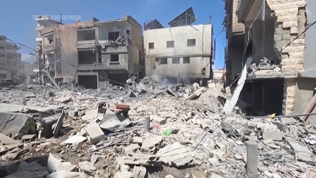 Israeli airstrikes in southern Lebanon