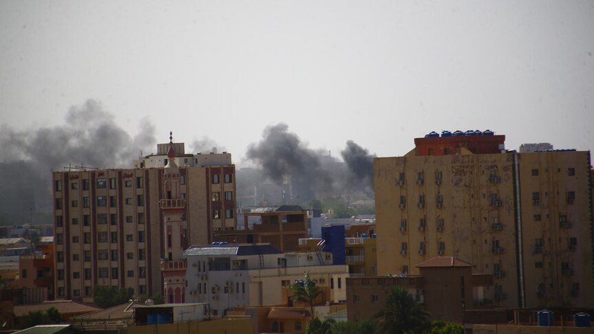 drone strike north kordofan