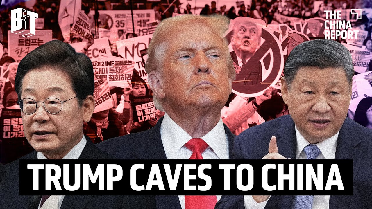 Trump Extorts $350 Billion from South Korea, but Caves to China in Trade War